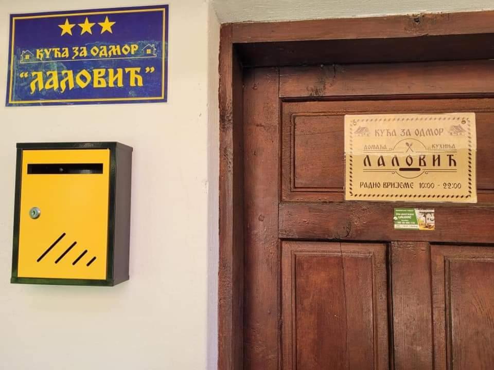 Etno Guest House Lalovic Tjentiste Eksteriør bilde
